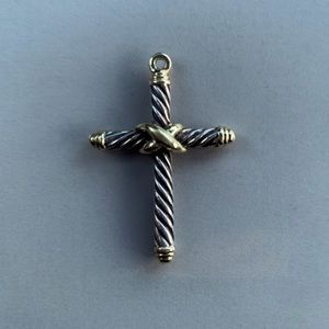 David Yurman Sterling Silver 14K yellow gold